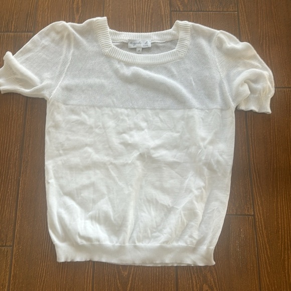 The Wendy cotton sweater is knitted in Italy. RETAIL $370 - Picture 4 of 7